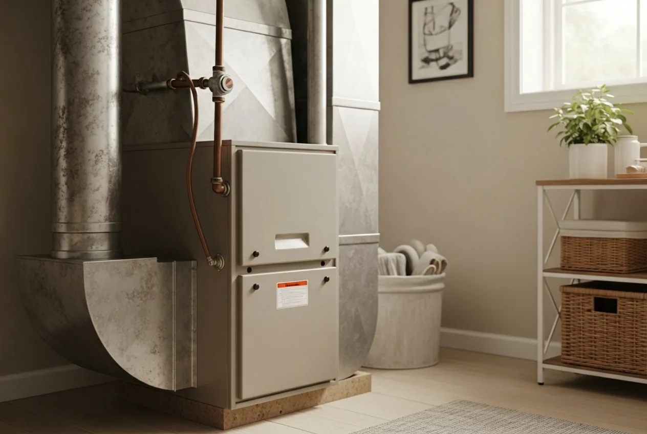 infographic showing the top 7 signs it's time to replace your furnace