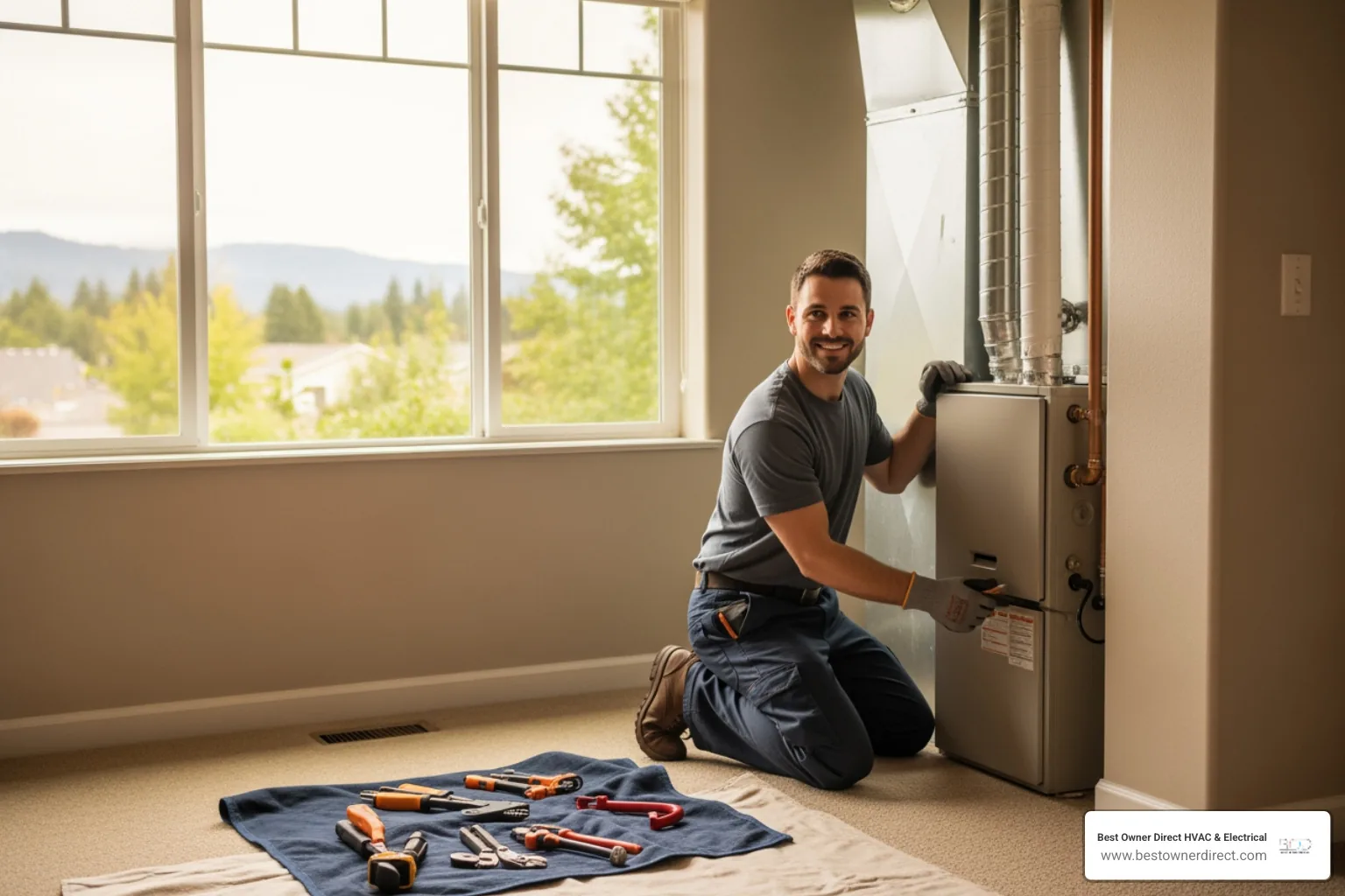 affordable heating installation in newberg, or